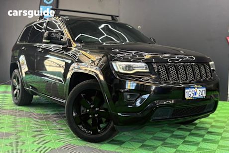 Black 2016 Jeep Grand Cherokee Wagon Blackhawk