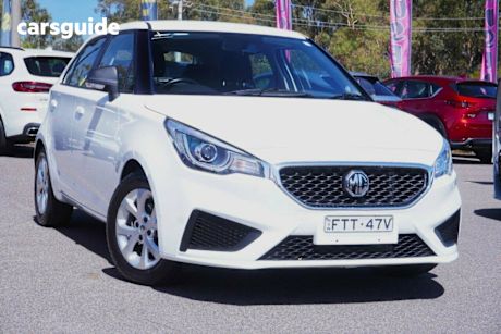White 2022 MG MG3 Hatchback Core