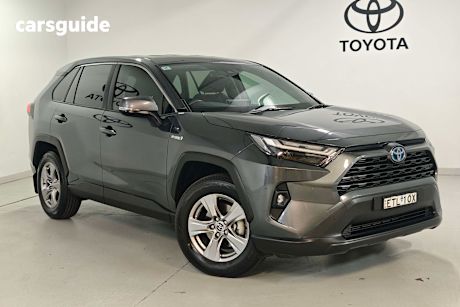 Silver 2022 Toyota RAV4 Wagon Gx (2Wd) Hybrid