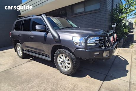 Grey 2018 Toyota Landcruiser Wagon Vx (4X4)