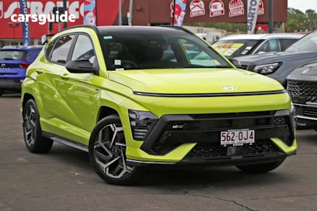Yellow 2025 Hyundai Kona Wagon Premium N Line