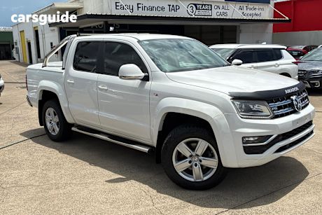 White 2018 Volkswagen Amarok Dual Cab Utility V6 Tdi 550 Highline