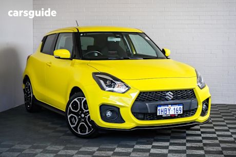 Yellow 2018 Suzuki Swift Hatchback Sport