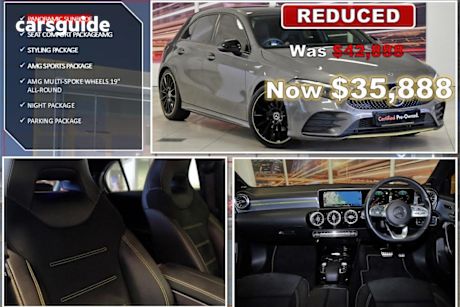 Grey 2018 Mercedes-Benz A200 Hatchback