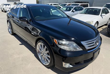 Black 2007 Lexus LS Sedan HYBRID