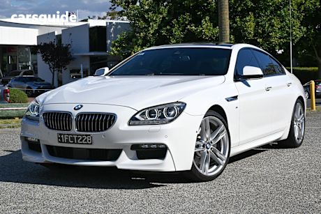 White 2014 BMW 640I Coupe Gran Coupe