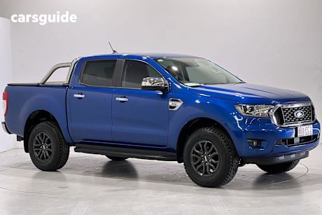Blue 2022 Ford Ranger Double Cab Pick Up Xlt 3.2 (4X4)