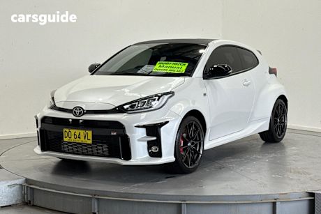 White 2021 Toyota GR Yaris Hatchback Rallye