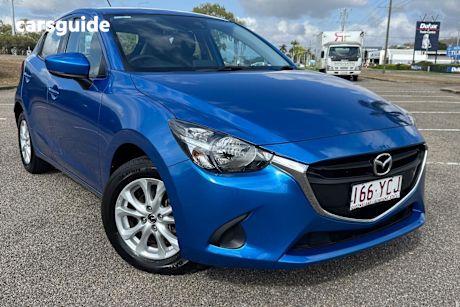 Blue 2018 Mazda 2 Hatchback Maxx