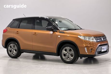Orange 2016 Suzuki Vitara Wagon Rt-S