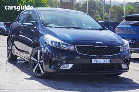 Black 2018 Kia Cerato Hatchback Sport