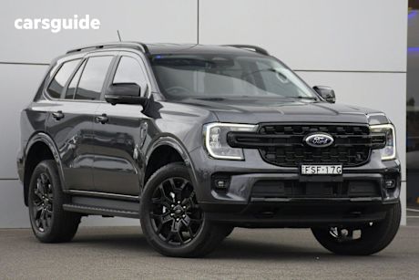 Grey 2025 Ford Everest Wagon Sport (4Wd)