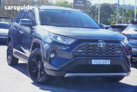 Silver 2020 Toyota RAV4 Wagon Cruiser (Awd) Hybrid