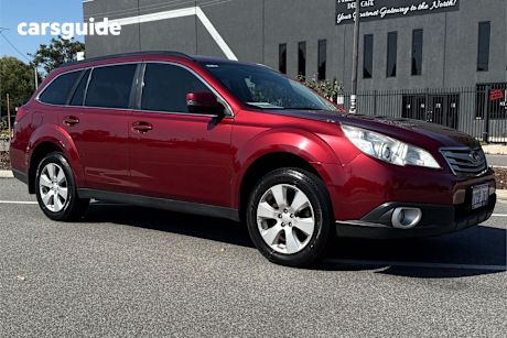 Red 2012 Subaru Outback Wagon 2.5I