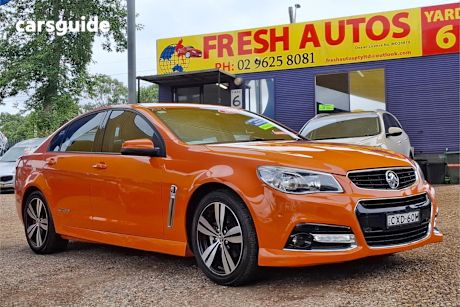 Orange 2014 Holden Commodore Sedan Sv6 Storm