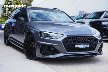 Grey 2022 Audi RS4 Wagon Avant 2.9 Tfsi Quattro
