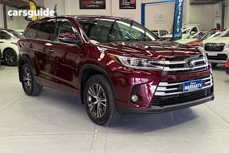 Red 2018 Toyota Kluger Wagon Gx (4X4)