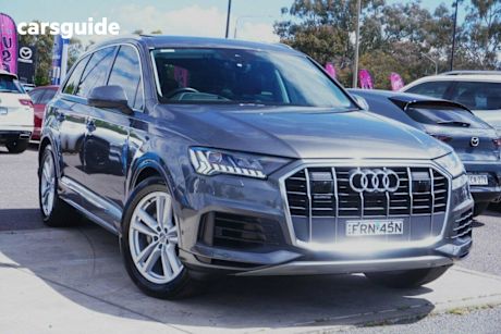 Grey 2020 Audi Q7 Wagon 50 Tdi Quattro