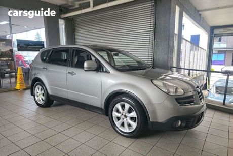 Silver 2007 Subaru Tribeca SUV