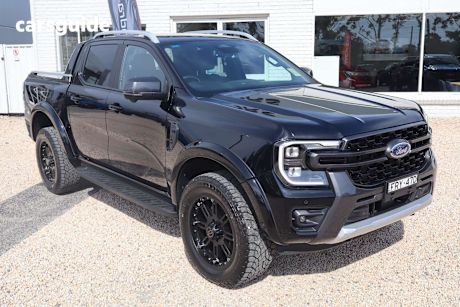 Black 2025 Ford Ranger Double Cab Pick Up Wildtrak 3.0 (4X4)