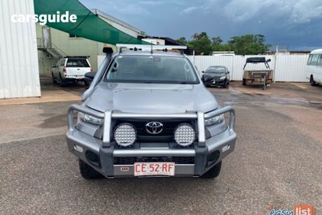 Silver 2021 Toyota Hilux Double Cab Pick Up Sr (4X4)