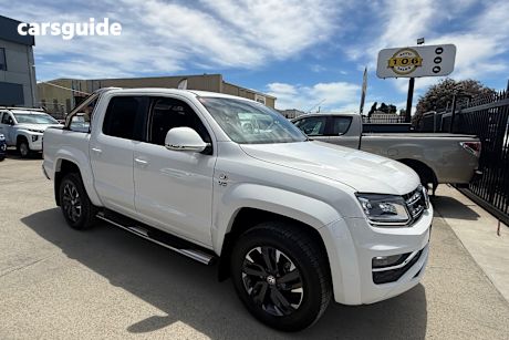 White 2021 Volkswagen Amarok Dual Cab Utility Tdi580 Highline 4Motion