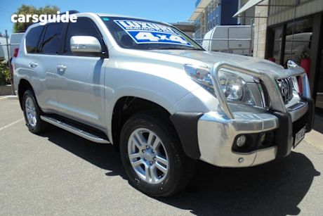 Silver 2009 Toyota Landcruiser Prado Wagon Vx (4X4)