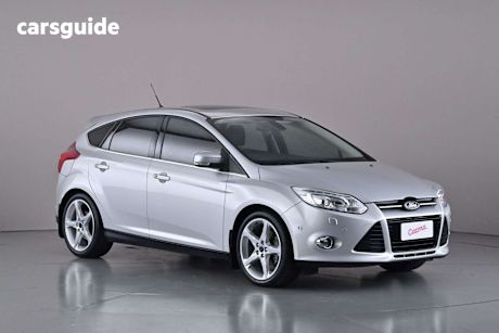 Silver 2012 Ford Focus Hatchback Titanium
