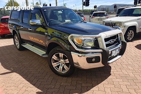 Black 2011 Ford Ranger Dual Cab Pick-up Wildtrak (4X4)