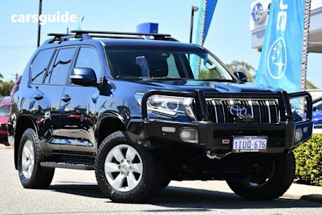 Blue 2019 Toyota Landcruiser Prado SUV GXL 4X4