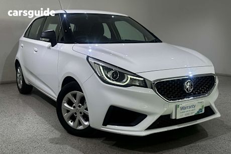 White 2020 MG MG3 Auto Hatch