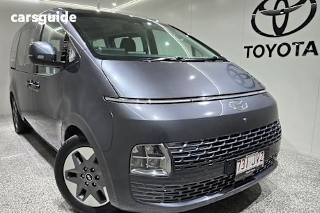 Grey 2021 Hyundai Staria Wagon Highlander