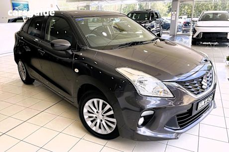 Silver 2019 Suzuki Baleno Hatchback Gl