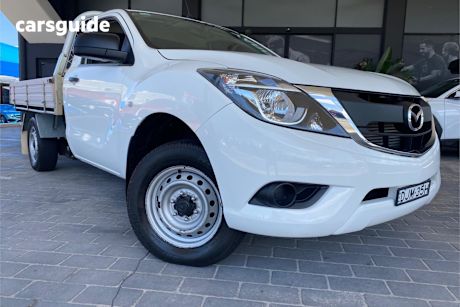 White 2016 Mazda BT-50 Cab Chassis Xt (4X2)