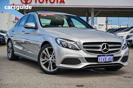 Silver 2016 Mercedes-Benz C200 Sedan