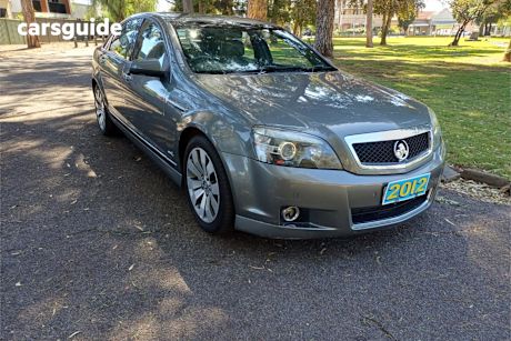 Grey 2012 Holden Caprice Sedan V