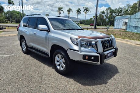Silver 2017 Toyota Landcruiser Prado Wagon Gxl (4X4)