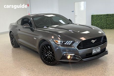 Grey 2016 Ford Mustang Coupe Fastback Gt 5.0 V8