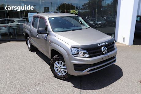 Gold 2021 Volkswagen Amarok Dual Cab Utility Tdi420 Core 4Motion