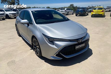Silver 2021 Toyota Corolla Hatchback Zr Hybrid