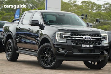 Black 2025 Ford Ranger Double Cab Pick Up Xlt 3.0 (4X4)