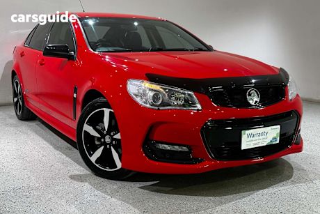 Red 2016 Holden Commodore Sedan