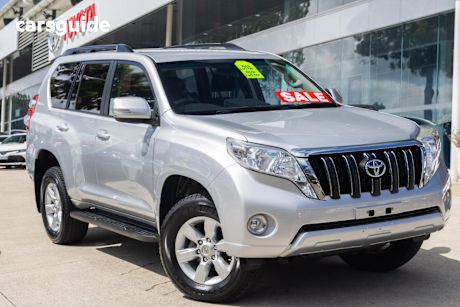 Silver 2016 Toyota Landcruiser Prado Wagon Gxl (4X4)