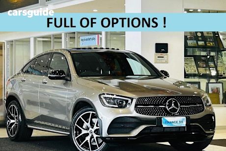 Silver 2020 Mercedes-Benz GLC300 Coupe 4Matic