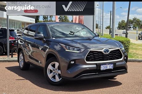 Grey 2024 Toyota Kluger Wagon Gx Hybrid Awd