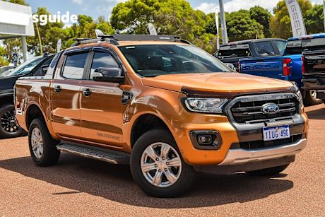 Orange 2019 Ford Ranger Double Cab Pick Up Wildtrak 3.2 (4X4)