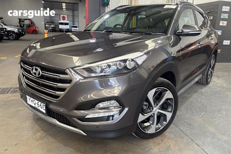 Brown 2016 Hyundai Tucson Wagon Highlander (Awd)