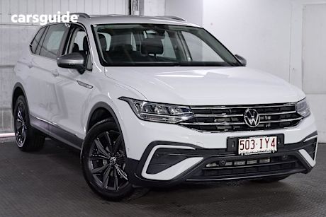 White 2023 Volkswagen Tiguan Wagon Allspace 110Tsi Life