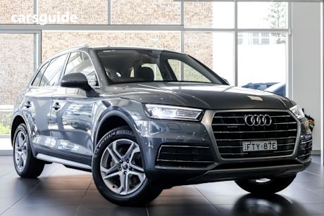Grey 2017 Audi Q5 Wagon 2.0 Tdi Quattro Design