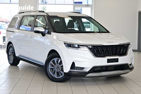 White 2023 Kia Carnival Wagon S